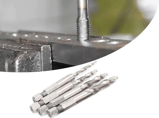Burghie HSS Cu Cap De Foraj Hexagon Pentru Metal 0.5mm / 0.7mm / 0.8mm / 1.25mm / 1.5mm / 6.35mm