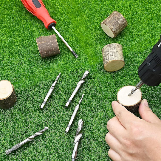 Burghie HSS Cu Cap De Foraj Hexagon Pentru Metal 0.5mm / 0.7mm / 0.8mm / 1.25mm / 1.5mm / 6.35mm