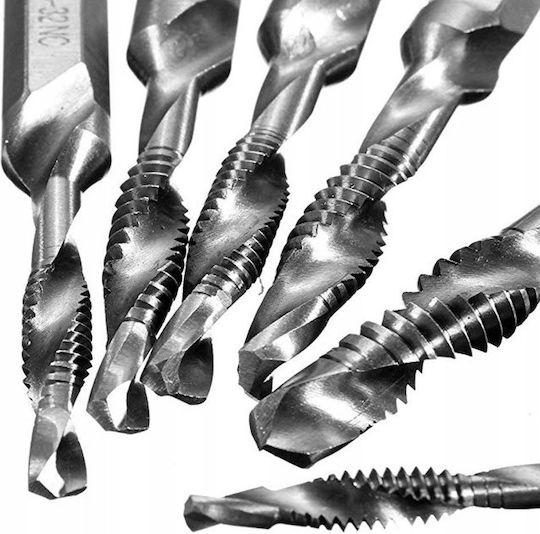 Burghiu HSS cu Cap de Foraj Hexagon Pentru Metal și Lemn 0.5mm / 57mm / 0.7mm / 60mm / 0.8mm / 1.25mm / 59mm / 1.5mm / 65mm