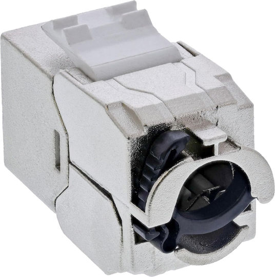 Modul Keystone Rj45 Zola Oțel Inoxidabil Transfer Date Până la 10gb/s 3.8x2.4x1.7 Cm Argintiu