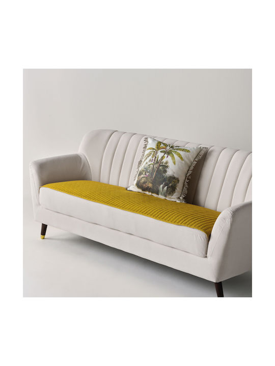 Kentia Decorative Pillow Case Fancy S26 From 100% Cotton Ecru 50x50cm