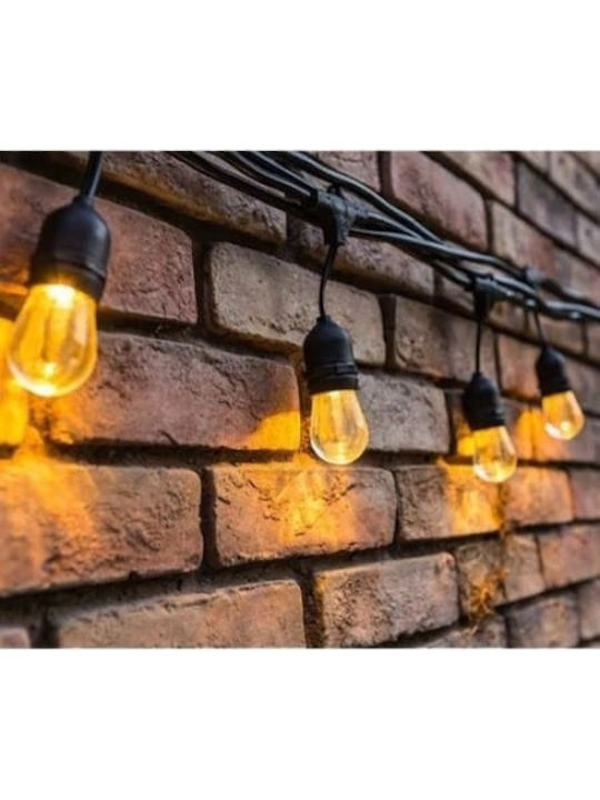 Ghirlandă Luminoasă Etanșă IP44 10m cu 10 Becuri