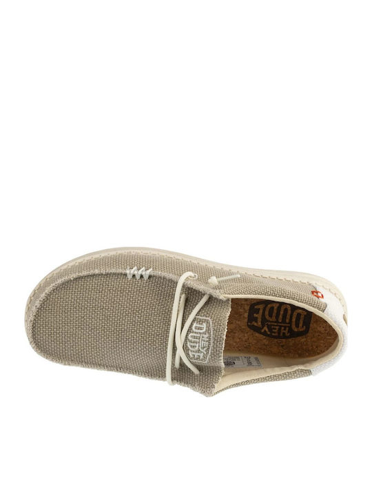 Wally Braided Mocasini Bărbați Bej