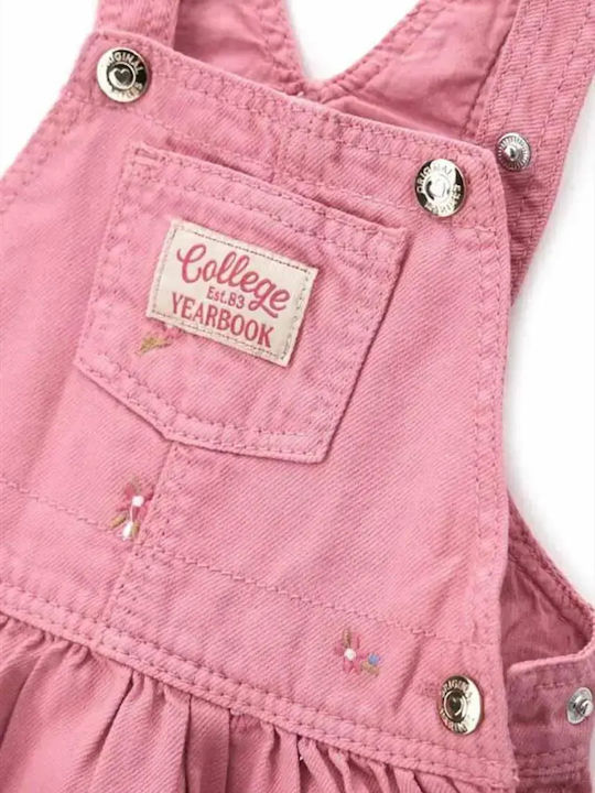 Kids Trousers Denim Pink