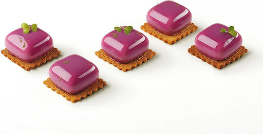 Pavoni Pavoni Backform aus Silikon 30 Steckdosen 3,5x3,5x2cm