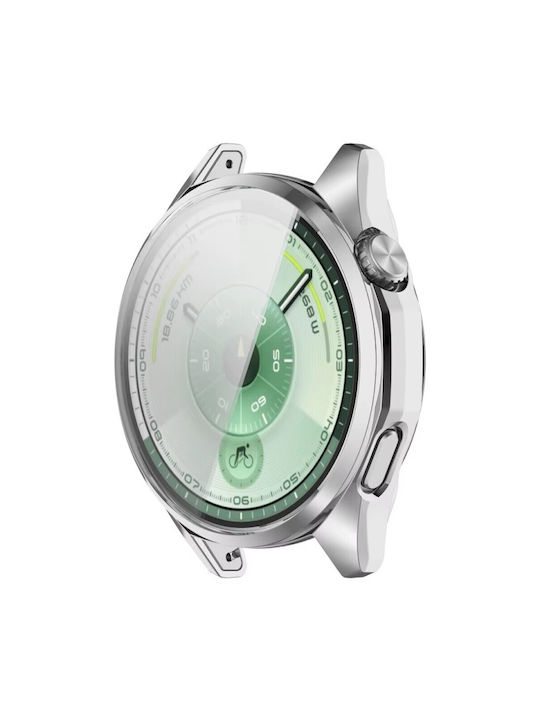 Θήκη Σιλικόνης σε Διάφανο χρώμα για Huawei Watch Gt 6 46mm Θήκη Σιλικόνης σε Διάφανο χρώμα για Huawei Watch Gt 6 46mm