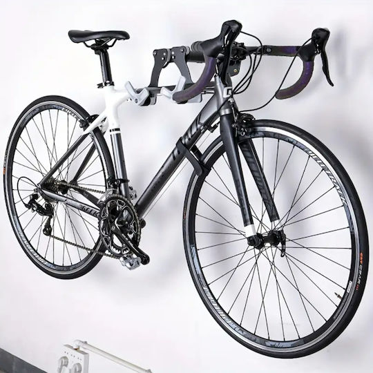 Suport Bicicletă Zola Brațe Reglabile 26.5-40 Cm Cadre 5 Cm Sarcină 25 Kg Aliaj Aluminiu Oțel 40x28x12 Cm Negru
