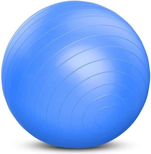 Power Force WS-6009 Μπάλα Pilates 65cm σε Μπλε Χρώμα