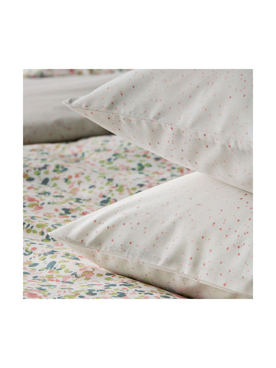 Kentia Frozi A Set Of White Pillowcases With Envelope Cover 50x70cm