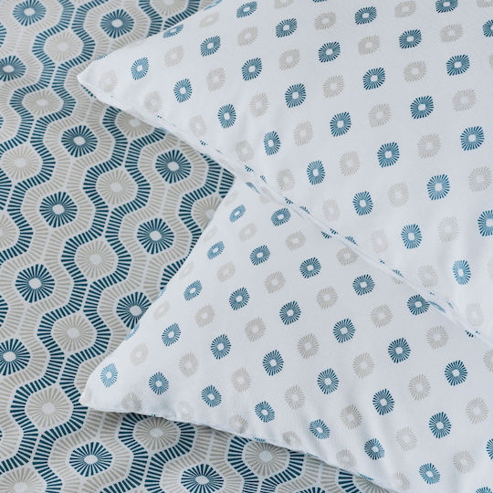 Kentia Trubi 01a Σετ με Φάσα Γαλάζιες 50x70cm