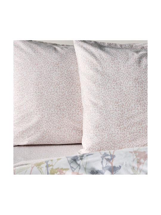 Kentia Breza 18a Set Pillowcases with Envelope Cover Pink 50x70cm
