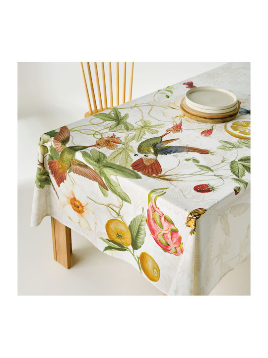Kentia Tablecloth Set Green 160x230cm