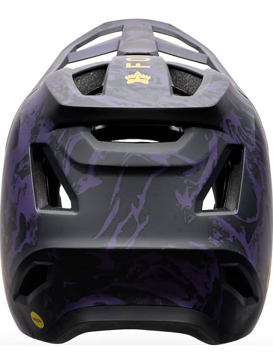 Fox Rampage Mountain Bicycle Helmet Purple