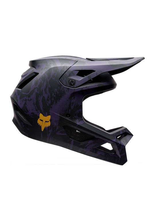 Fox Rampage Mountain Bicycle Helmet Purple
