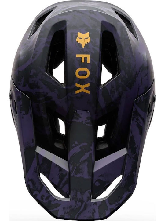 Fox Rampage Mountain Bicycle Helmet Purple