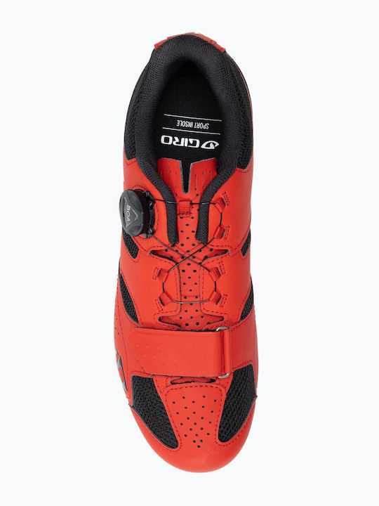 Giro Men's Low Road Cycling Shoes Red