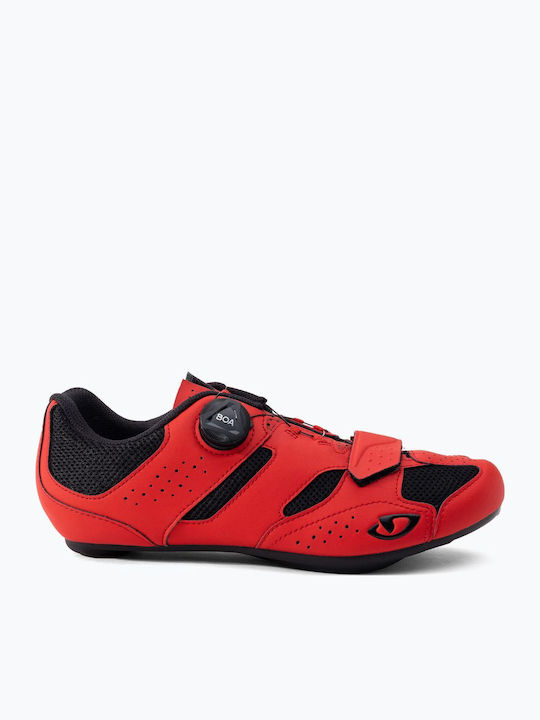 Giro Men's Low Road Cycling Shoes Red