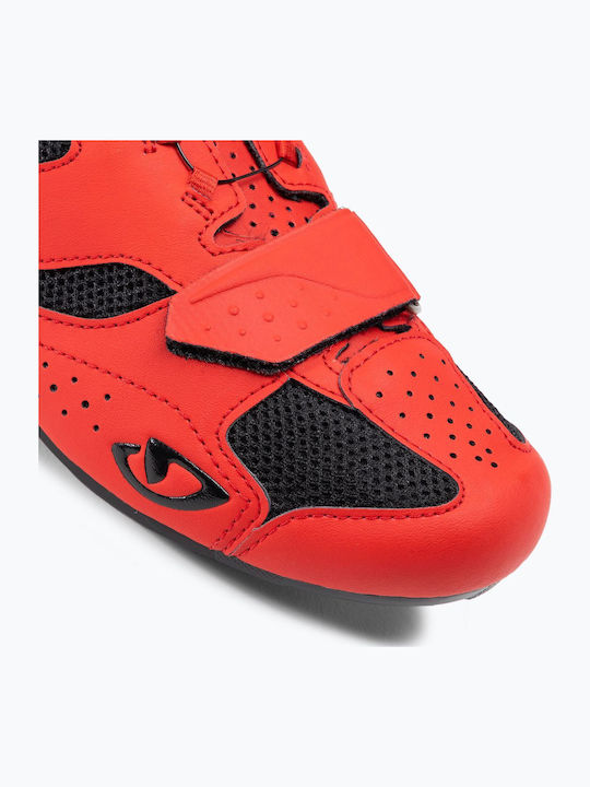 Giro Men's Low Road Cycling Shoes Red