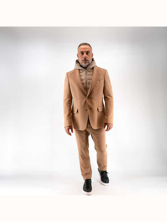 Herrenanzugsjacke Beige