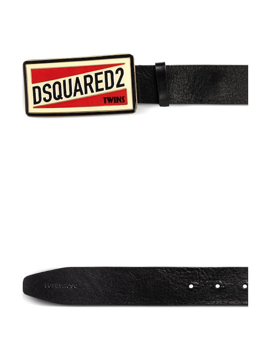 Men's Leather Belt Black
