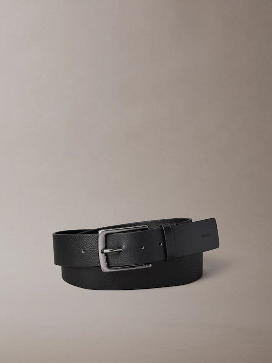Men's Leather Belt Black