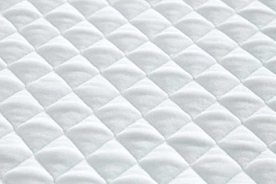 Mattress Topper Double Memory Foam with Removable Cover and Strapped 150x200x8cm