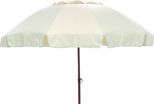 Wooden Beige Parasol