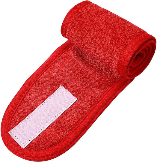 Avizar Spa Bentite Pentru Păr Din Microfibră Textură De Bumbac Roșu Roșii