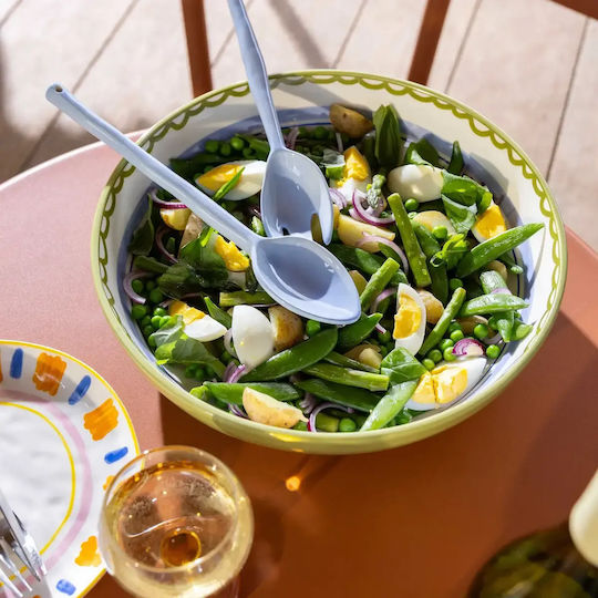 &Klevering Porcelain Green Salad Bowl 30cm