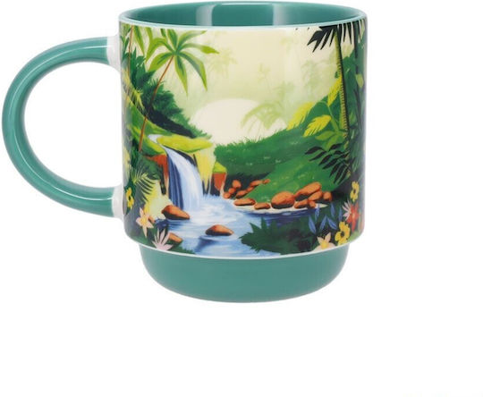 Kiub Cascade Ceramic Mug 400ml