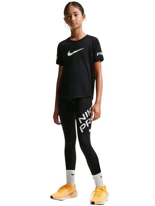 Kids Legging Sports Long Black