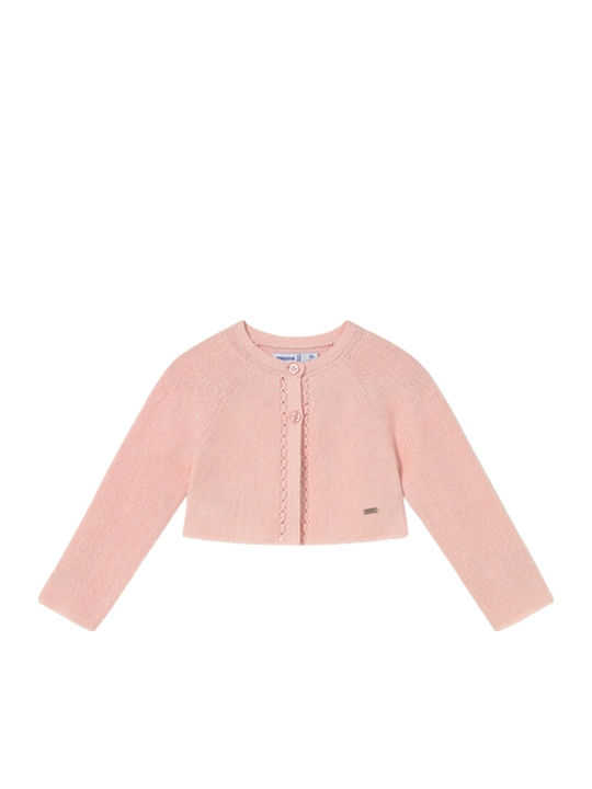 Cardigan pentru copii De bumbac Soft Pink