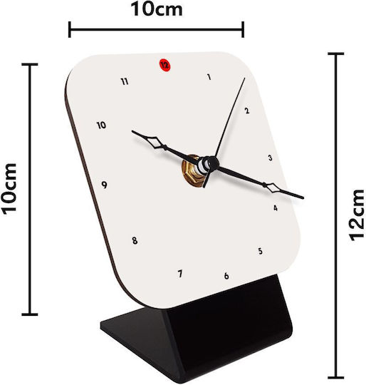 Koupakoupa Desktop Clock Huntr X K-pop Girl Group Made of Wood