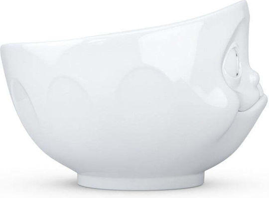 Serving Bowl Round Porcelain White Diameter 3cm