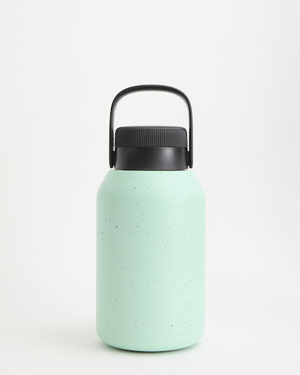 Chilly's Big Mouth Thermos Bottle Stainless Steel BPA Free 2lt Opal