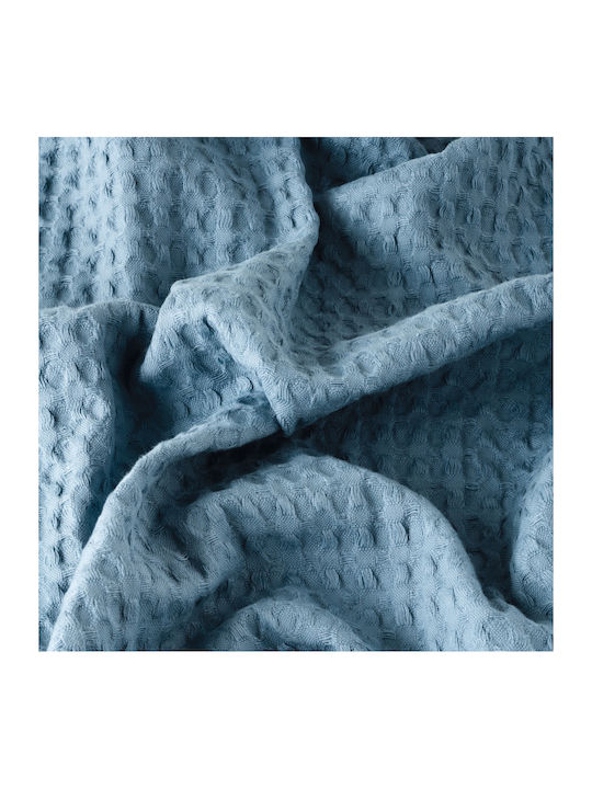 Kentia Landry 19 Prosop de Bucătărie din 100% Bumbac în Culoare Albastră 40x60cm