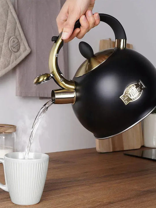 Vilde Boiler Stainless Steel Black 3000ml