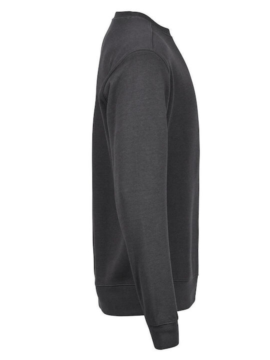 Tee Jays Men's Promotional Long Sleeve Sweatshirt Dark Grey