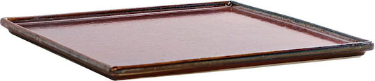 Verlo Verlo Servierplatten und Schüsseln Flacher Quadratischer 23x23cm
