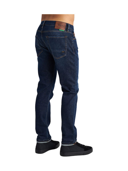 Hardy Men's Jeans Pants with Regular Straight Fit Blue