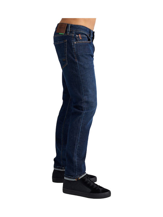 Hardy Men's Jeans Pants with Regular Straight Fit Blue