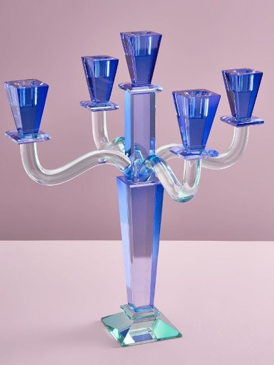 Werner Voss Crystal Candle Holder