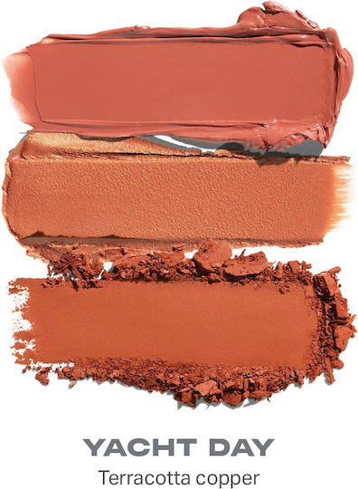 Morphe Cheek Thrills Paletă Multi-finish Pentru Față Fard Obraz Yacht Day
