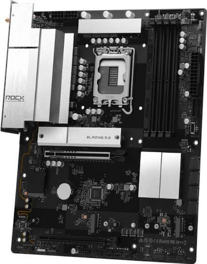 ASRock B860 Rock Wi-Fi Motherboard ATX with Intel 1851 Socket 90-MXBUA0-A0UAYZ