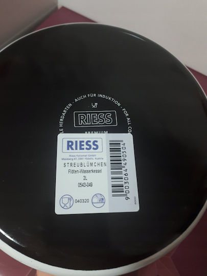 Riess Gmundner Emaille Teekessel Beiges 2000ml