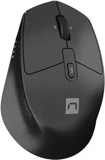 Natec Kite Ασύρματο Bluetooth Ποντίκι Μαύρο