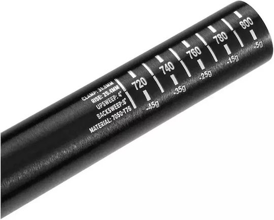 Protaper 266483 Fahrradlenker Mountain 31.8mm 810mm Silber