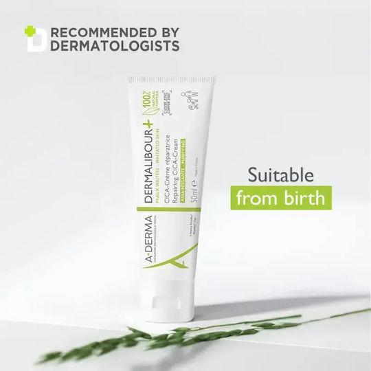A-derma Dermalibour+ Regenerating Cream Irritated Skin Capacity Ml 50