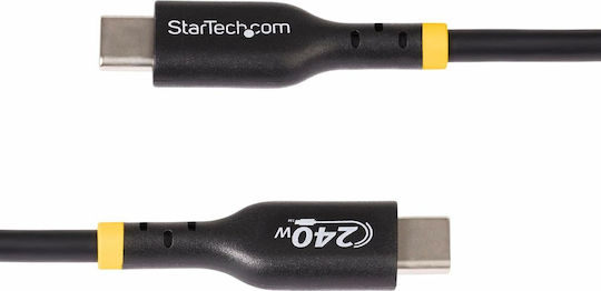 StarTech USB 2.0 Kabel USB-C männlich - USB-C 240W PD Schwarz 3m USB2EPR3M