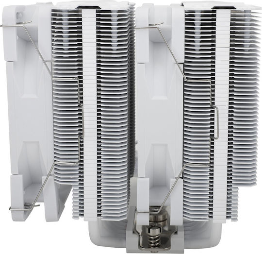 Thermalright Peerless Assassin 120 White ARGB (Second Edition) Ψύκτρα Επεξεργαστή Διπλού Ανεμιστήρα για Socket AM4/AM5/1200/115x/1700 Λευκή